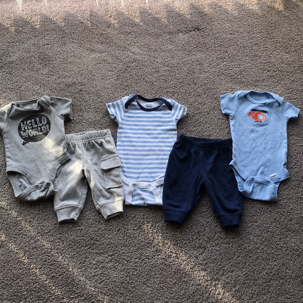 Bundle of Baby Boy Clothes